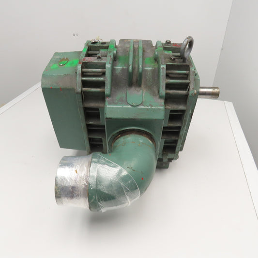 Dresser Roots 406 RCS JV Rotary Lobe Blower 3820 RPM Max 4" NPT 1-1/2" Shaft