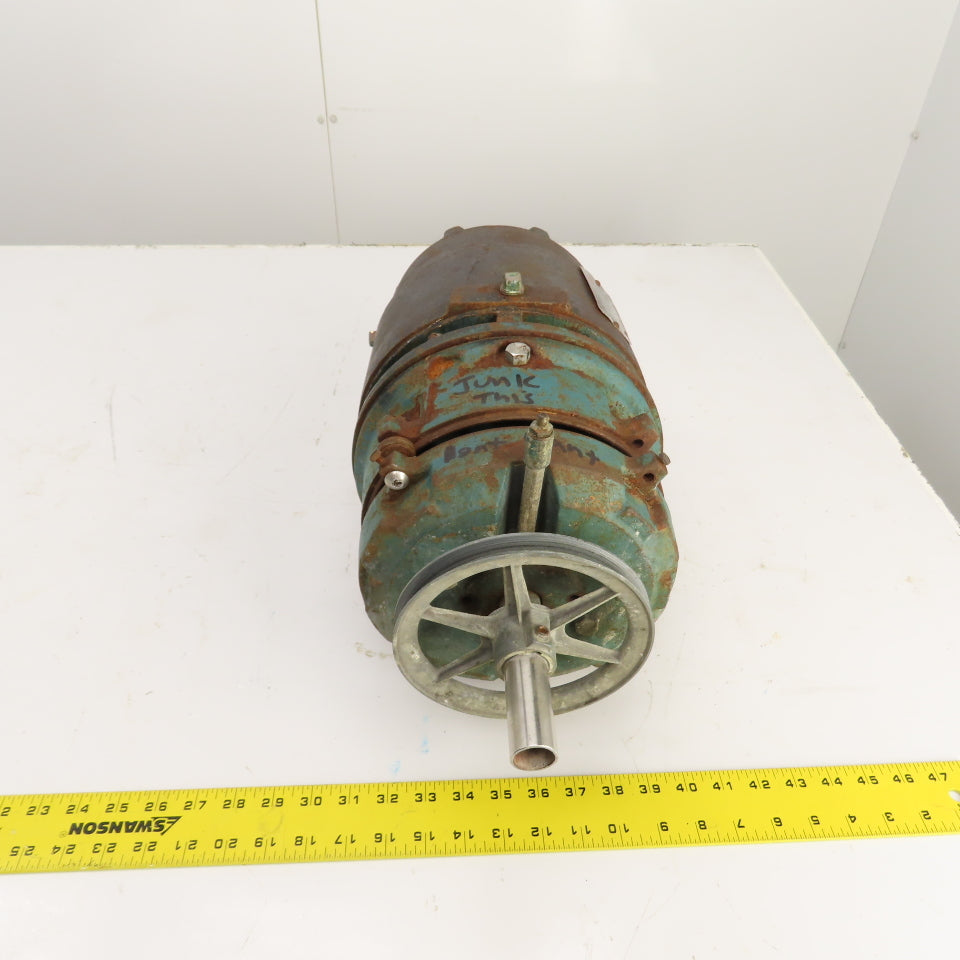 Reliance 182DG21A2 6.2 Ratio Inline Gear Reducer 1-3/8" Shaft x Pulley
