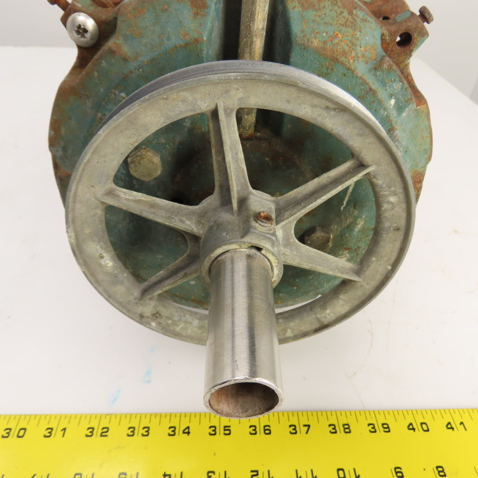 Reliance 182DG21A2 6.2 Ratio Inline Gear Reducer 1-3/8" Shaft x Pulley