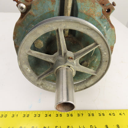 Reliance 182DG21A2 6.2 Ratio Inline Gear Reducer 1-3/8" Shaft x Pulley