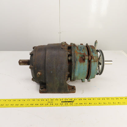 Reliance 182DG21A2 6.2 Ratio Inline Gear Reducer 1-3/8" Shaft x Pulley