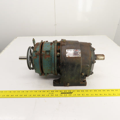 Reliance 182DG21A2 6.2 Ratio Inline Gear Reducer 1-3/8" Shaft x Pulley