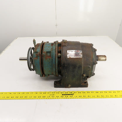 Reliance 182DG21A2 6.2 Ratio Inline Gear Reducer 1-3/8" Shaft x Pulley