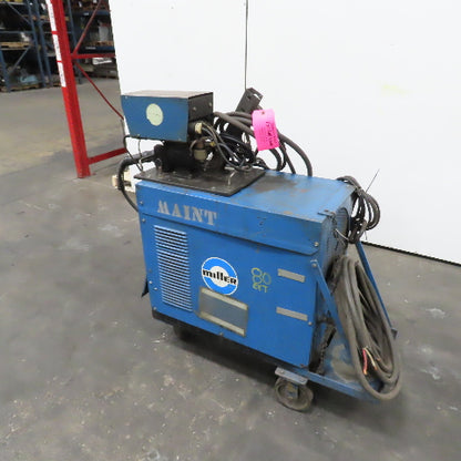 Miller CP-300S 300A Constant Potential MIG Welder 230/460V 3PH 10A Feeder & Cart