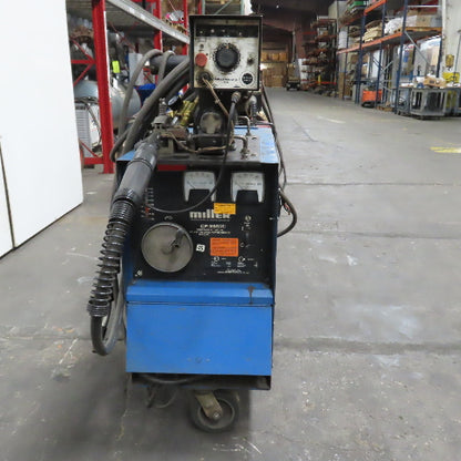 Miller CP-300S 300A Constant Potential MIG Welder 230/460V 3PH 10A Feeder & Cart