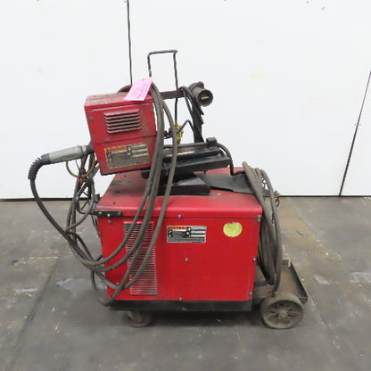 Lincoln CV-300 MIG Welder 32V 300A 230/460V 3PH LN-7 Feeder & Cart