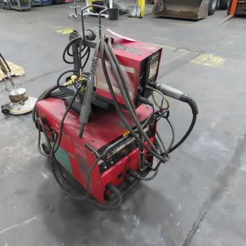 Lincoln CV-300 MIG Welder 32V 300A 230/460V 3PH LN-7 Feeder & Cart