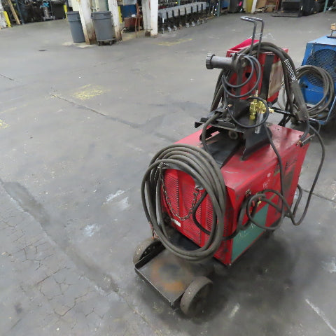 Lincoln CV-300 MIG Welder 32V 300A 230/460V 3PH LN-7 Feeder & Cart