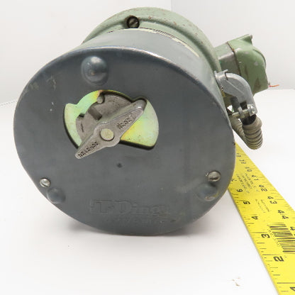 US Motors 39:1 Ratio 3/4Hp Right Angle Gear Motor W/ Brake 230V 45RPM Output