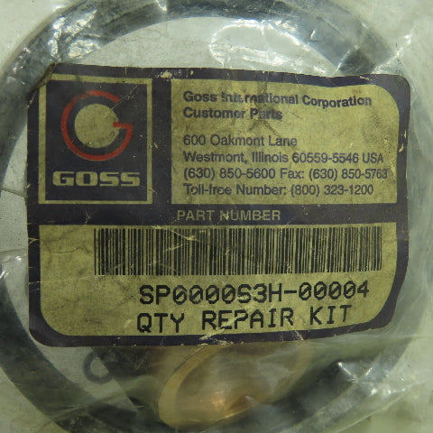 Goss SP0000S3H-00004 Seal Replacement Kit