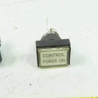 Fuji AH165-ZT White Indicator Pilot Light LED 24V Lot Of 8