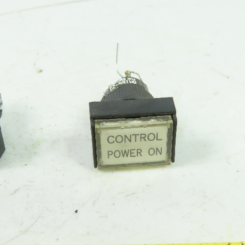 Fuji AH165-ZT White Indicator Pilot Light LED 24V Lot Of 8