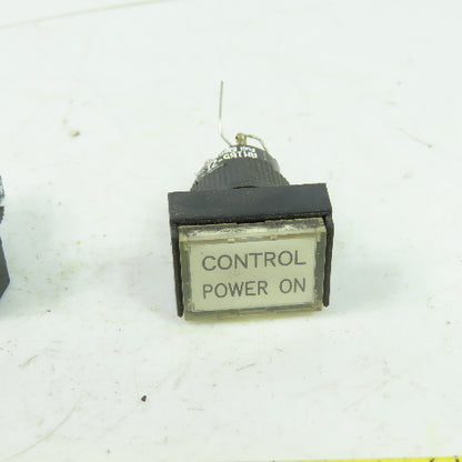 Fuji AH165-ZT White Indicator Pilot Light LED 24V Lot Of 8