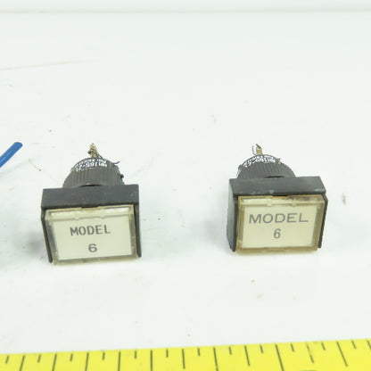 Fuji AH165-ZT White Indicator Pilot Light LED 24V Lot Of 10