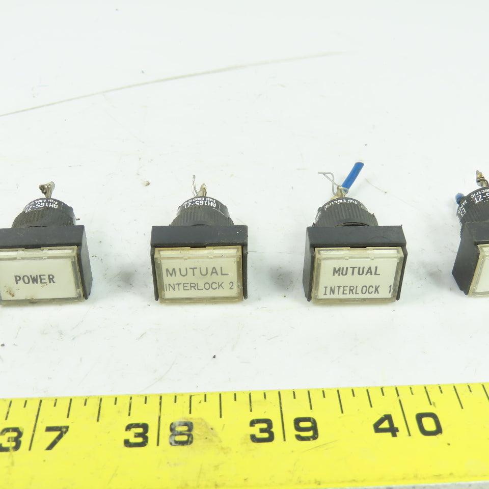 Fuji AH165-ZT White Indicator Pilot Light LED 24V Lot Of 10