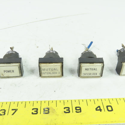 Fuji AH165-ZT White Indicator Pilot Light LED 24V Lot Of 10