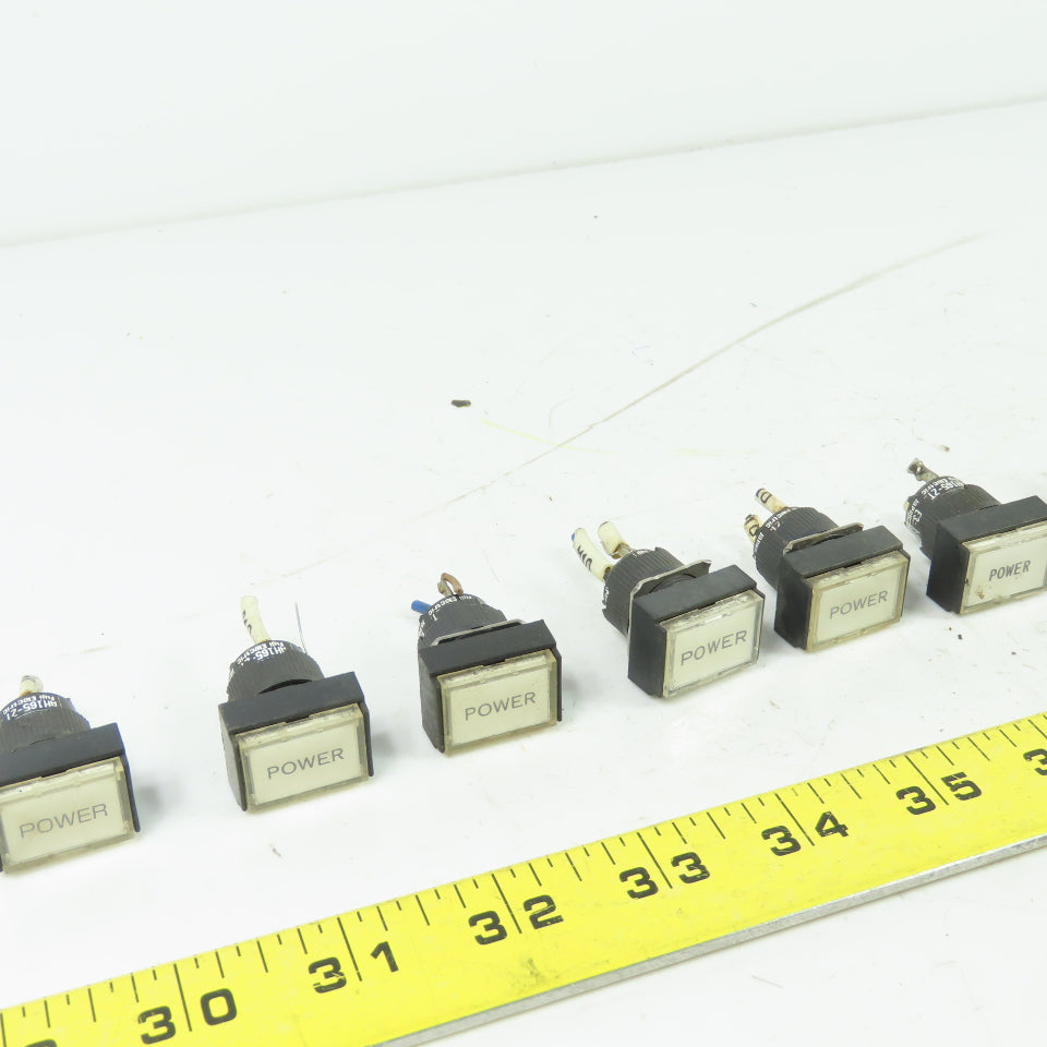 Fuji AH165-ZT White Indicator Pilot Light LED 24V Lot Of 10