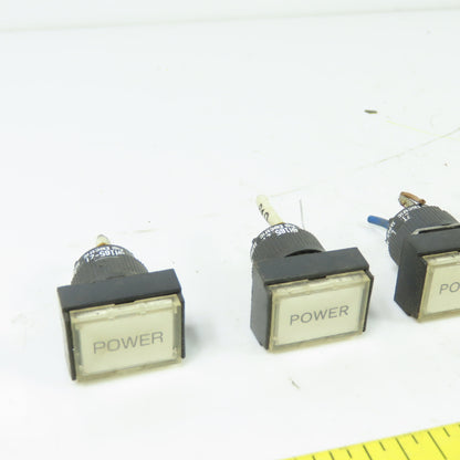 Fuji AH165-ZT White Indicator Pilot Light LED 24V Lot Of 10