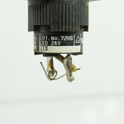 Fuji AH165-ZT White Indicator Pilot Light LED 24V Lot Of 8
