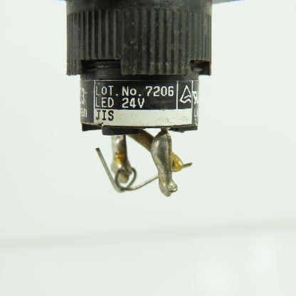 Fuji AH165-ZT White Indicator Pilot Light LED 24V Lot Of 8