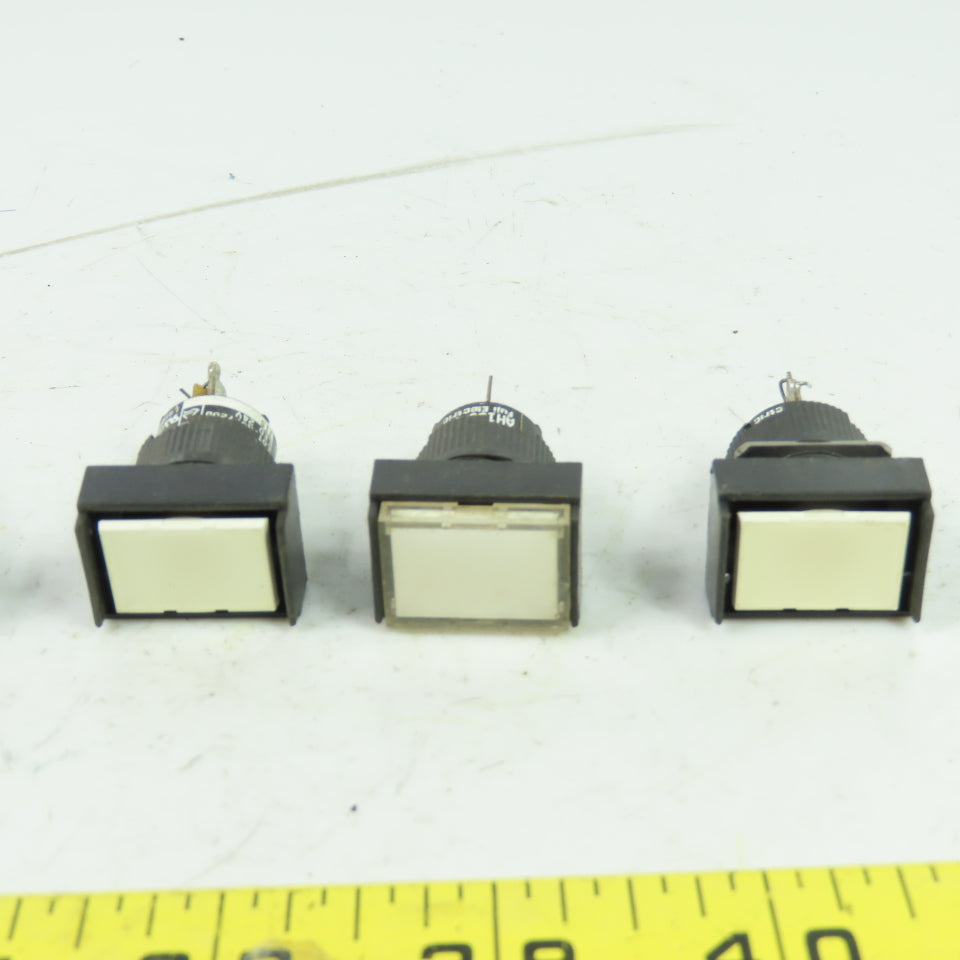 Fuji AH165-ZT White Indicator Pilot Light LED 24V Lot Of 8