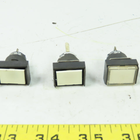 Fuji AH165-ZT White Indicator Pilot Light LED 24V Lot Of 8