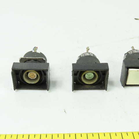 Fuji AH165-ZT White Indicator Pilot Light LED 24V Lot Of 8