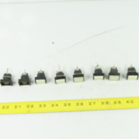Fuji AH165-ZT White Indicator Pilot Light LED 24V Lot Of 8