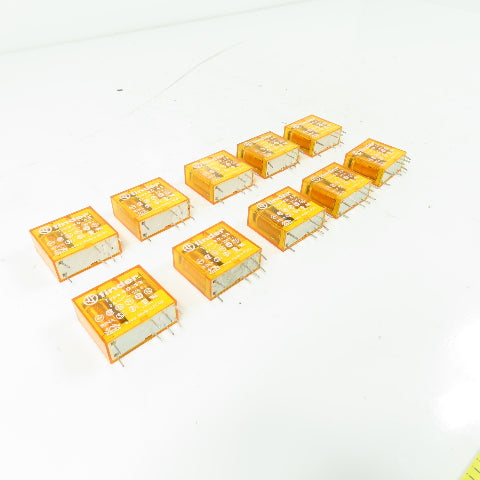 Finder 40.52 Relay 250V 5A 120VAC Coil Lot Of 10