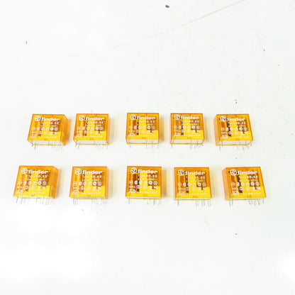 Finder 40.52 Relay 250V 5A 120VAC Coil Lot Of 10