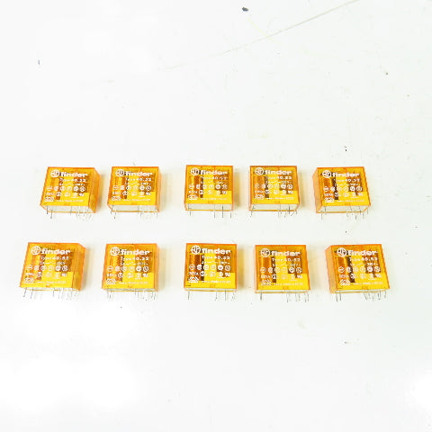 Finder 40.52 Relay 250V 5A 120VAC Coil Lot Of 10