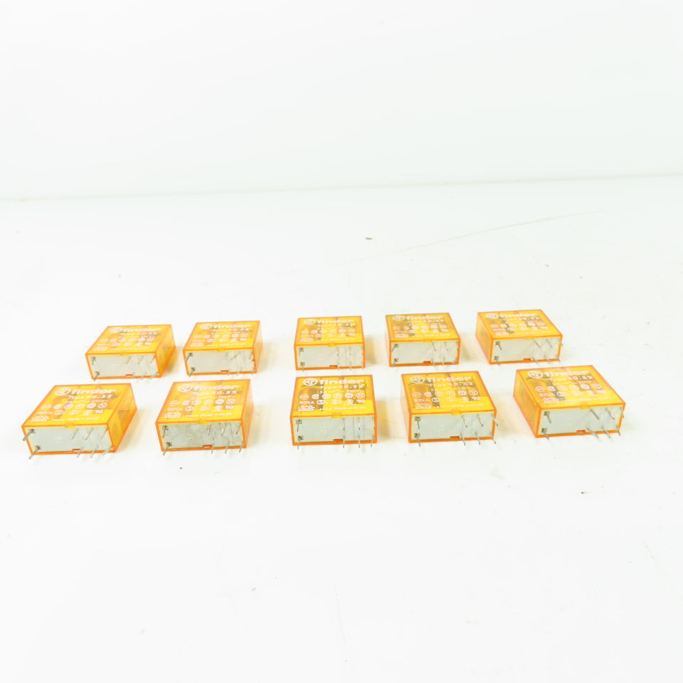 Finder 40.52 Relay 250V 5A 120VAC Coil Lot Of 10