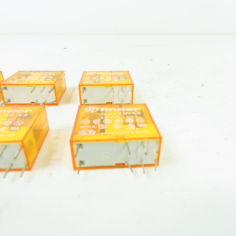 Finder 40.52 Relay 250V 5A 120VAC Coil Lot Of 10