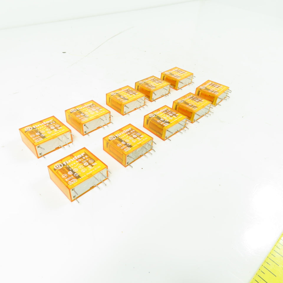 Finder 40.52 Relay 250V 5A 120VAC Coil Lot Of 10