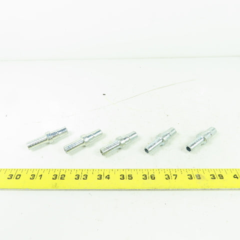Foster 2L48 3/8" Quick Connect Hose Stem Plug 2" OAL Lot of 5