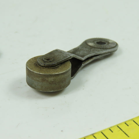Limit Switch Roller Rocker Lever Arm 2.26" OAL 0.73" OD Roller Lot Of 2