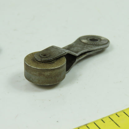 Limit Switch Roller Rocker Lever Arm 2.26" OAL 0.73" OD Roller Lot Of 2