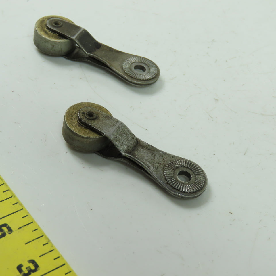 Limit Switch Roller Rocker Lever Arm 2.26" OAL 0.73" OD Roller Lot Of 2