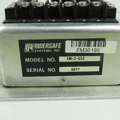 Ridersafe EM-2-G12 10A Safety Relay Module
