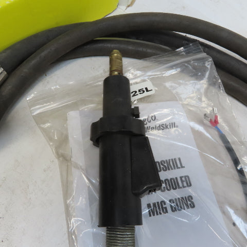 Tweco Mig Gun Whip 0.045 Wire Size 15' OAL Parts or Repair