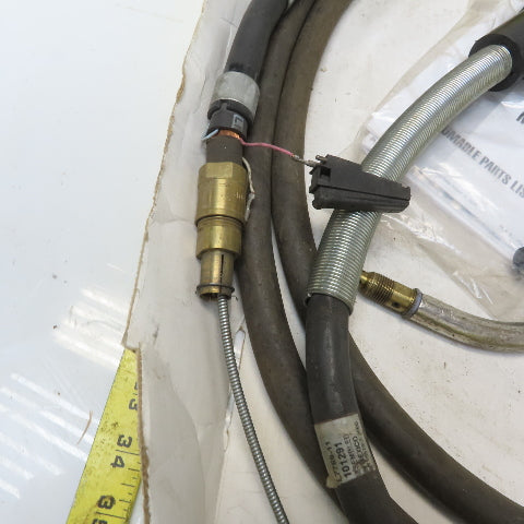 Tweco Mig Gun Whip 0.045 Wire Size 15' OAL Parts or Repair