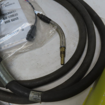 Tweco Mig Gun Whip 0.045 Wire Size 15' OAL Parts or Repair