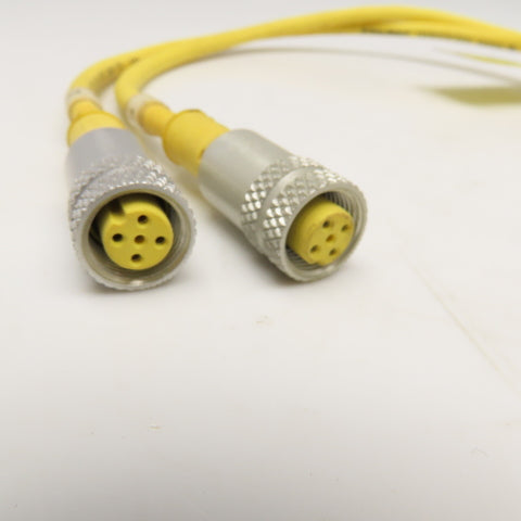 TPC Wire & Cable 97066/64066 4/3/3 Pole DC Male/Female/Female Y Splitter Cordset