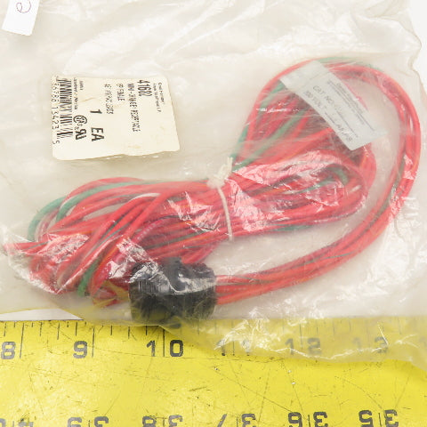 Daniel Woodhead 41682 Mini Change Receptacle 6P Female 48" #18PVC Leads 300V