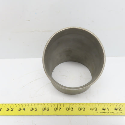 EN 8B3JM 45° ELBOW 4" Schedule 10 316/L Stainless Steel Pipe Weld Fitting