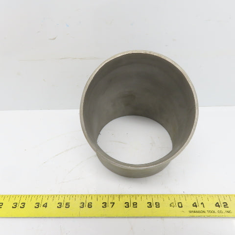 EN 8B3JM 45° ELBOW 4" Schedule 10 316/L Stainless Steel Pipe Weld Fitting