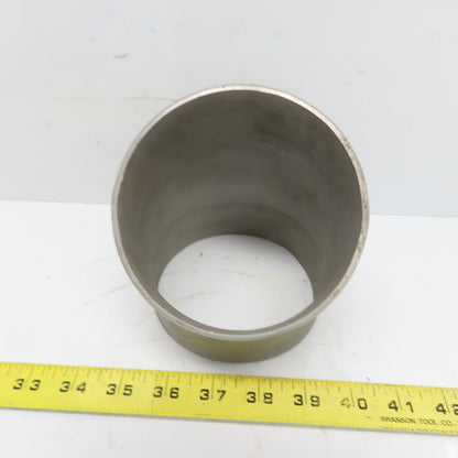 EN 8B3JM 45° ELBOW 4" Schedule 10 316/L Stainless Steel Pipe Weld Fitting