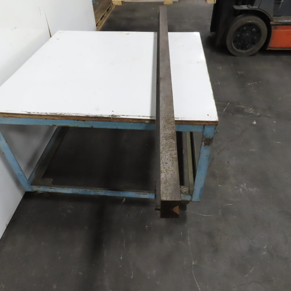 74" Press Brake Forming 90° V Angle Die Block 3.45" Thick 2"H 1/2" Tang