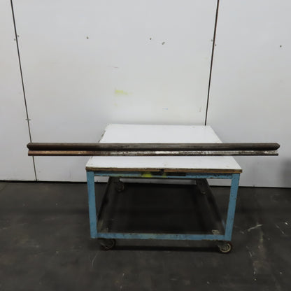 74" Press Brake Forming 90° V Angle Die Block 3.45" Thick 2"H 1/2" Tang