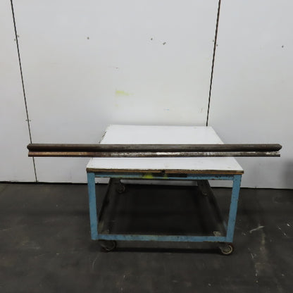 74" Press Brake Forming 90° V Angle Die Block 3.45" Thick 2"H 1/2" Tang